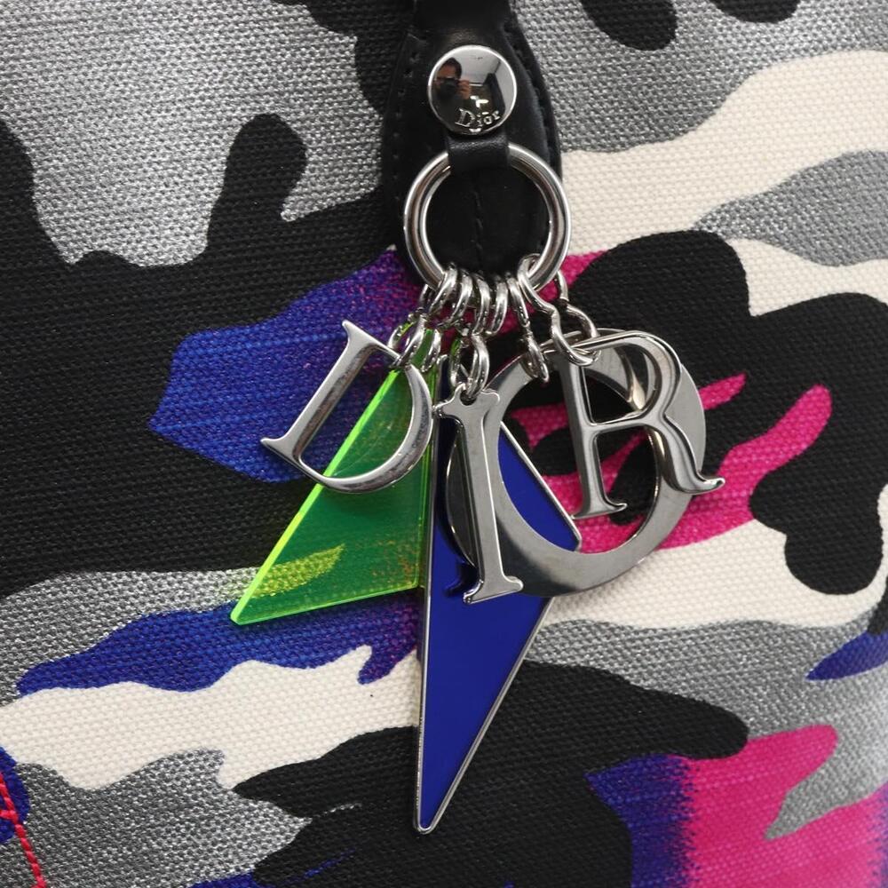 Christian Dior Trotter Canvas Anselmurail Bag Canvas Multicolor Auth 157060SAM - Picture 10 of 16